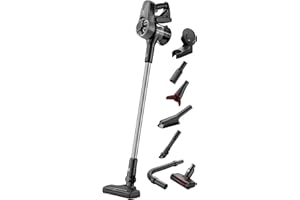 Electrolux Aspirapolvere Senza Filo, 40 min di Autonomia, EP31CB21GP, con Spazzola per Tappezzeria NozzleExtra 2 in 1 Anti-Acaro e Peli di Animale, Maneggevole, Facile Manutenzione, 80 dB, Grigio