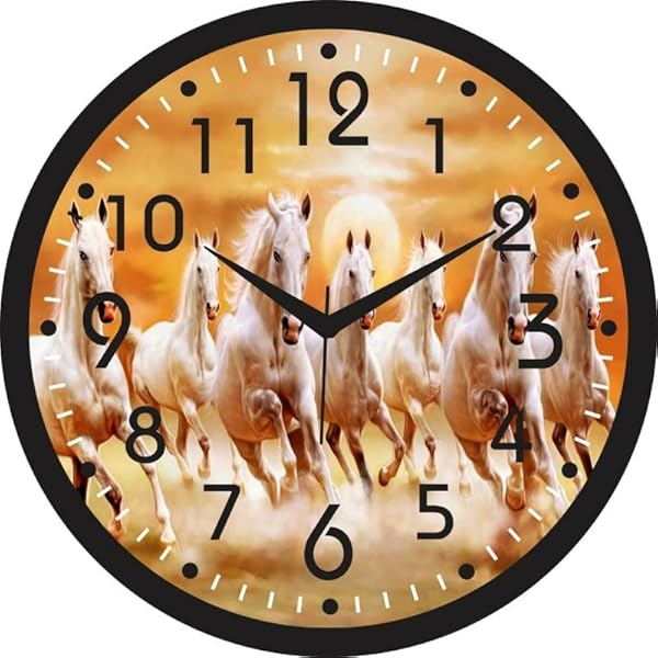 Buy ZX SOULACTION Wall Clock for Home Décor | Stylish Wall Clock