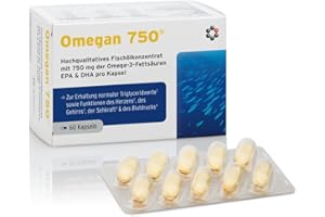 INTERCELL-PHARMA GMBH Intercell Pharma - Omega 3 aus Fischöl (60 Kapseln) - mit EPA und DHA hochdosiert aus nachhaltigen Kaltwasser Hochseefischen & frei von Antibiotika - keine Schwermetalle oder unerwünschte Fette