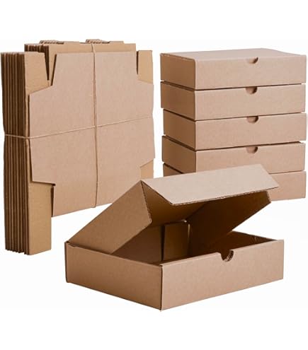 Scatola Scarpe Cartone Scatole Imballaggio Scatole Cartone Fustellate Piatte Bianche 21,5x15,5x5cm Scatoloni Imballaggio Spedizioni Cartoni Cartoni Imballaggio Scatole Per Trasloco - Foto 2