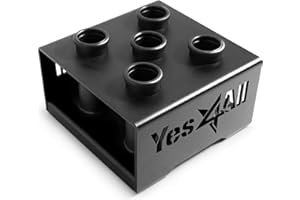 ‎YES4ALL Yes4All Vertikale Langhantelständer für 50mm Langhantel - Home Gym Bar Holder Stand for Up To 9 Stagen - Langhantelablage, Hantelablage, Stangen-Halterung