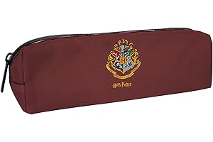 TMXKDSJ Trousse Scolaire, Harry Potter Single Trousse, Fourre-Tout pour l'école, Étui à Crayons pour Filles et Garçons, Grande Capacité, Trousse Textile Rectangulaire, 20 x 5,5 x 6 cm