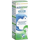 AUDISPRAY ADULT - Igiene regolare dell’orecchio - Acqua di mare depurata 100% naturale - Made in France - Spray 50ml