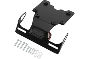 KIMISS Aleta para fango-Soporte para Matrícula de Motocicleta Soporte de Soporte de Matrícula Trasera Repuesto para Tenere 700/Rally XTZ700 2019‑2022