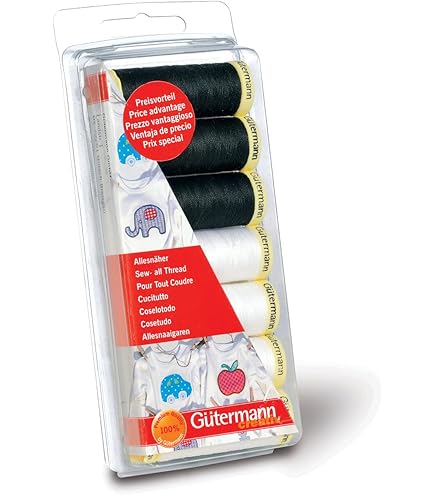 GUTERMANN Mara 120 100% POLYESTER THREAD 1094 Yard/spool Reg. Sewing Color 276 - Foto 8