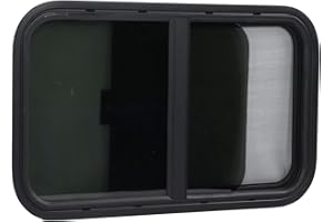 ‎TBEST Hobby Wohnwagen Fenster,Wohnmobilfenster,Wohnmobil Fenster Ersatzfenster Runde Ecken Anhängerfenster Wohnwagen Seitenfenster Mit Insektenschutz Für Wohnwagen,Baufahrzeuge - 700*400Mm