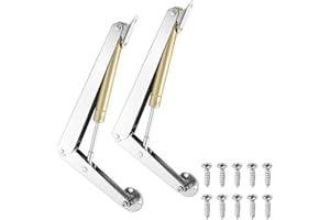 Jiavlyx 2 Pezzi Cerniere Di Supporto Per Coperchio, Sollevamento Regolabile Della Cerniera Di Supporto, Portante 150N, Supporto Cerniera Coperchio, Per Porta Dell'Armadio Da Cucina, Porte Mobili