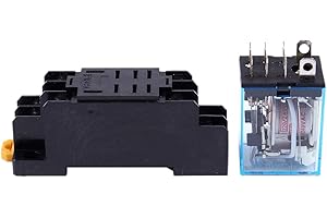 LQNB LY2NJ HH62P-L JQX-13F 220V AC Coil DPDT Relais de puissance 8 Pin avec PTF08A Socket