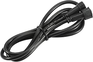 SUBOSI Câble d'extension 1M 2Pin pour lampes LED mono couleur,Blanc froid, blanc chaud, bleue Spot Led Eclairage extérieur