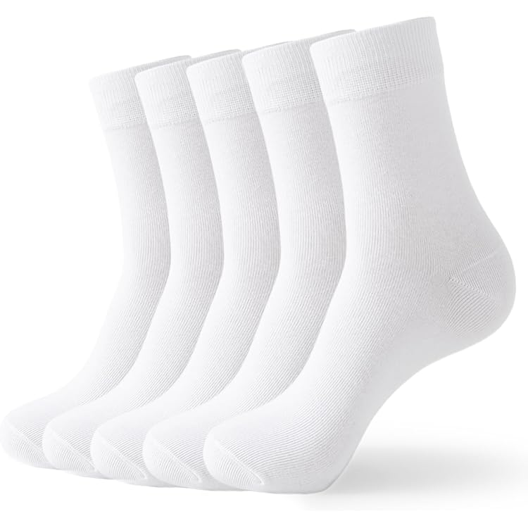 Lot De 6 Paires De Chaussettes Femme Dentelle Volants - Taille 35-40 - Blanc Et Noir