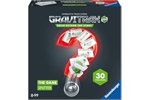 Ravensburger GraviTrax The Game - PRO Splitter - Marble Challenge Logic Brain Games and STEM Toys for Kids Age 8 Years Up