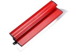 SHIFAKA Llana para Alisar Paredes, Espatulas Pladur, 40 cm Masilla para Superficies de Acero Inoxidable, Espátula para Alisar Paneles de Yeso, Herramientas para Construcción de Paredes