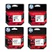 Produktbild 2x Set Original HP Tintenpatrone F6V25AE F6V24AE HP 652 HP652 für HP Deskjet INK Advantage 3635 - 2x BLACK + 2x Color - Leistung: BK ca. 360 / Color ca. 200 Seiten/5%