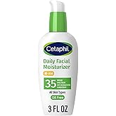 Cetaphil G&uuml;nl&uuml;k Yağsız Y&uuml;z Nemlendirici SPF 35, Kuru veya Yağlı Kombinasyon Hassas Ciltler İ&ccedil;in Kokusuz Y&uuml;z Losyonu