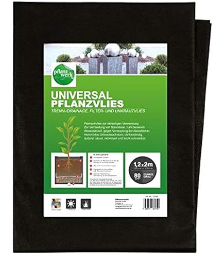 50 Qm Unkrautvlies Gartenvlies Trennvlies Geotextilvlies 150 G/qm In - Foto 2