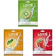 LAKMÉ Blush & Glow Kiwi Sheet Mask, 20 ml, Blush & Glow Strawberry Sheet Mask, 20 ml & Blush & Glow Lemon Sheet Mask, 20 ml, Pack of 3