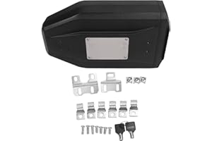 AQXREIGHT Cassetta degli Attrezzi per Moto, Cassetta degli Attrezzi per Moto Pratica Ed Elegante Cassetta degli Attrezzi Laterale per Moto Portatile di Ricambio per R1200GS R1200GS (Argento)