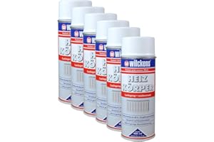 Dynamic24 Heizkörperlackspray weiß seidenmatt 400ml Heizung Lackspray Spraydose für Heizkörper Wasserboiler Radiatoren Warmwasserrohre - große Deck- u. Füllkraft - kratz-, stoß- schlagfest (6)