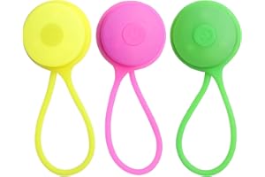 OneNine LED Blinklicht Schulranzen, 3 Stück LED Reflektoren Kinder, Reflektoren Kinder Blinklicht Leuchtanhänger Hund Sicherheitslicht für Rucksack Joggen Wandern