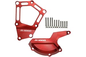 ZHUOWU Motorräder CNC Legierung Motorschutz Slide Crash Falling Schutz Guard für S1000RR ABS K46 2009-2018 S1000R 2014 2015 HP4 2010-2018 S1000XR 2015 2016 （Rot）