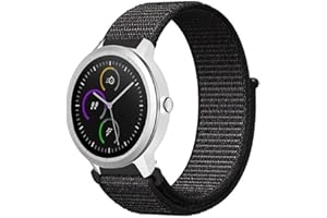 Niboow 20 mm, 22 mm, nylonowy, zapasowy pasek do zegarka