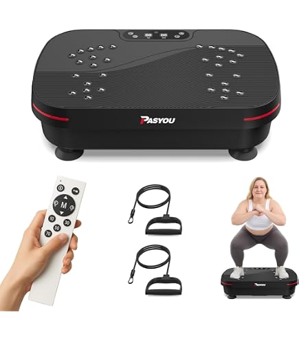Plaque Vibrante Body Shaper – Télécommande – 5 Programmes – 150 Vitesses – YD-1010G