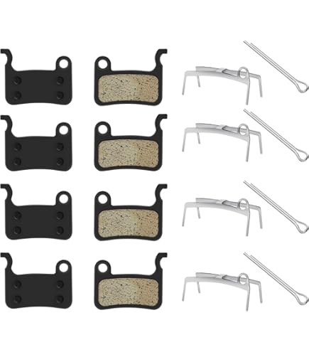 Aazon.co : Dyoece 2 Pairs Bike Disc Brake Pads Copatible With Shiano Deore XT XTR SLX