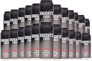 DRAYMAN DIRECT Knights Cider Premium Multi-pack, 24 x 500ml Cans