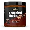 Protein Works - Loaded Nuts | Protein Rich Peanut Butter | Zero Palm Oil | Brownie Deep Choc Dive | 500 g