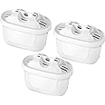 Water Filter Replacement for Mavea filters 3 pack,Compatible With Brita Mavea 1001122 Maxtra and LEVOIT Pitcher
