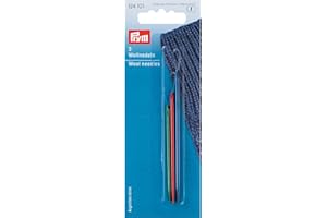 Prym 124101 Aiguilles laine, en aluminium, assorties