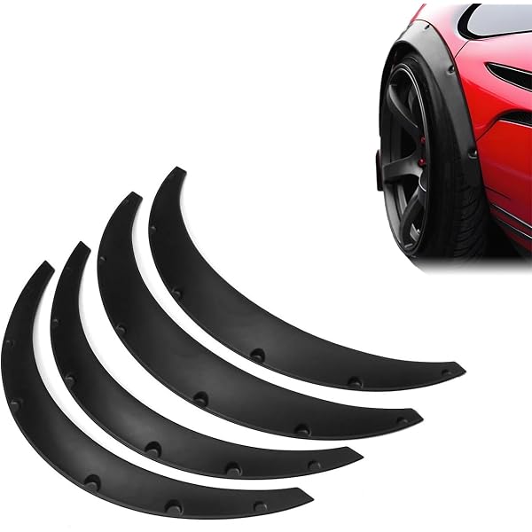 Élargisseurs d'ailes universels pour passages de roues de voiture, kit de protection, couvercle, accessoires de garde-boue A - Auto