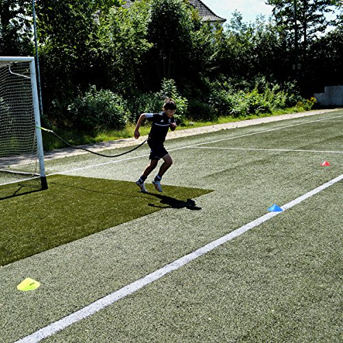 SYNO Sprint/Widerstandsband effektives Trainingsgerät für Schnelligkeit u. Kraft von athletikor - 8
