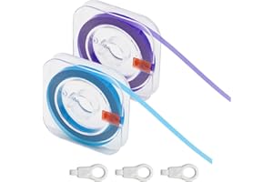 VEGCOO 2 Rotoli Strisce Abrasive Interdentali, 30μm 50μm Carta Smeriglio e Strisce di Lucidatura per Spazi Interdentali, Fascette Sbiancanti per Denti con 3 Salviette per la Pulizia