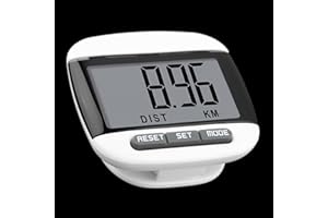 VOSO Large LCD Waterproof Step Pedometer Sport Calorie Counter Walking Distance