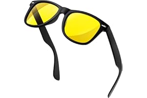 KANASTAL Alta Protección Polarizadas Gafas de Sol Hombre y Mujer Cuadradas Conducción Pesca UV400 Protección