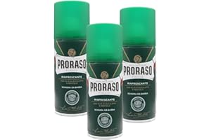 FEI FAN SCHIUMA DA BARBA RINFRESCANTE con olio di eucalipto e mentolo, 100ml. (3 Unità)