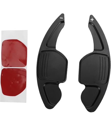 Palette Cambio Al Volante Per Audi A3, A4, A5, A6, A7 - Nere, In Alluminio - Foto 14