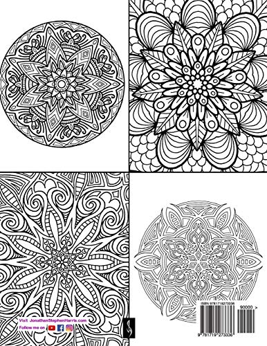 Download Books Self Help 100 Beautiful Mandalas Big Mandala Coloring Book For Adults With 100 Highly Det Self Help Kopa Or Kr