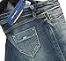 MISS SIXTY "Collection Destroyed" womens bootcut jeans used-look denim (navy blue)