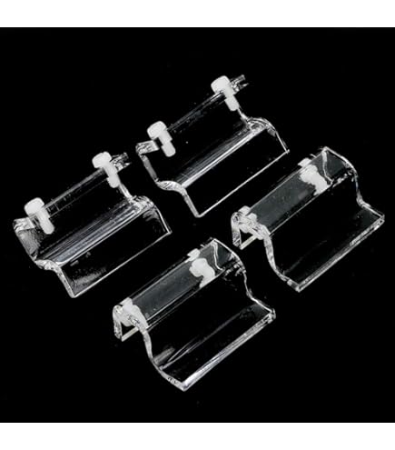 4x Aquarium Glasabdeckung Clips - Universal Für Randlose Aquarien