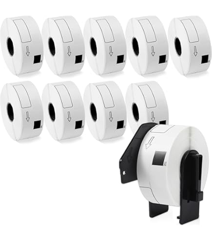 DK-11201 compatible labels, 29 mm x 90 mm, 400 etiketten per rol