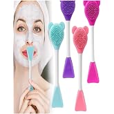 TİNEKE 3 In 1 Ayıcık Silikon Maske S&uuml;rme Peeling Ve Temizleme Fir&ccedil;ası Silikon Maske Spatulası