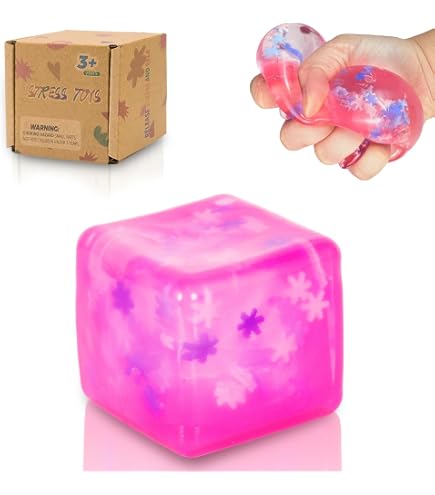Balle Anti-Stress 2 pièces, Cube de Tofu Anti-Stress, balles à Rebond Lent, Jouets sensoriels Doux pour la Relaxation Quotidienne, Blanc Balle Anti-Stress 2 pièces, Cube de Tofu Anti-Stress, balles à Rebond Lent, Jouets sensoriels Doux pour la Relaxation Quotidienne, Blanc