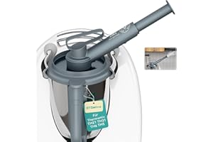OTOmitra Desviador de vapor para accesorios Thermomix TM5 TM6 TM31, desviador de vapor Proteger los armarios de los armarios, extralargo, sin BPA, desviador de vapor para Vorwerk TM-5 TM-6 TM31