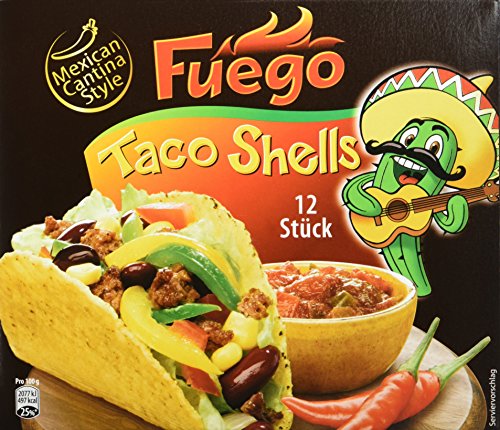Preisvergleich Produktbild Fuego Taco Shells, 2er Pack (2 x 150 g)