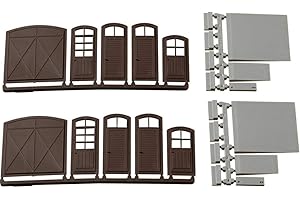 Auhagen 80251 portails et Portes Marron/Temps/rampes Kit de modelage