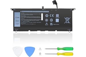 LTBSTOYE 52Wh DXGH8 Battery Replacement Compatible with Dell XPS 13 9370 9380 2019 Inspiron 13 7390 7391 2-in-1 5390 5391 7490 Latitude 3301 E3301 Vostro 5390 5391 Series 0H754V H754V G8VCF G8VCF6C HK6N5 P82G