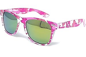 Venice Eyewear Occhiali - Occhiali da sole polarizzati per bambini e bambine, stile vintage