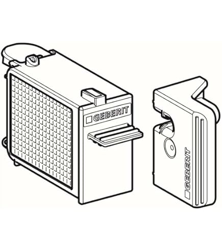 Geberit Stick DuoFresh - Confezione Da 8 Stick, Deodorante Per Water, Bianco